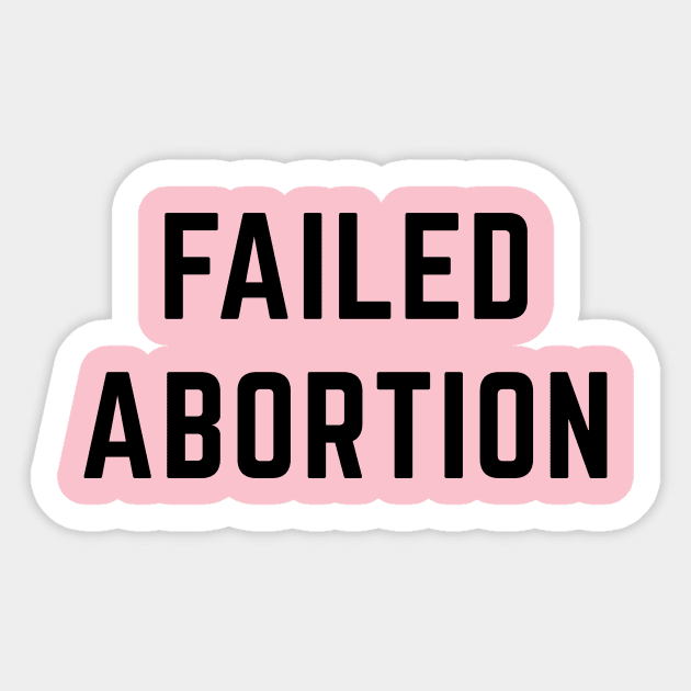 Faile Abortion Sticker by Sunshine&Revolt